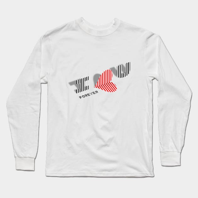 I love U forever Long Sleeve T-Shirt by PolyLine